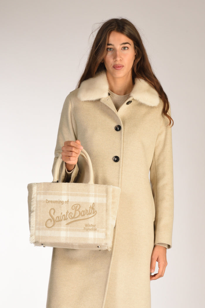 Mc2 Saint Barth Borsa Colette Beige/bianco Donna - 2