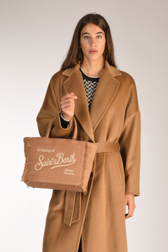 Mc2 Saint Barth Borsa Colette Beige Cammello Donna - 2