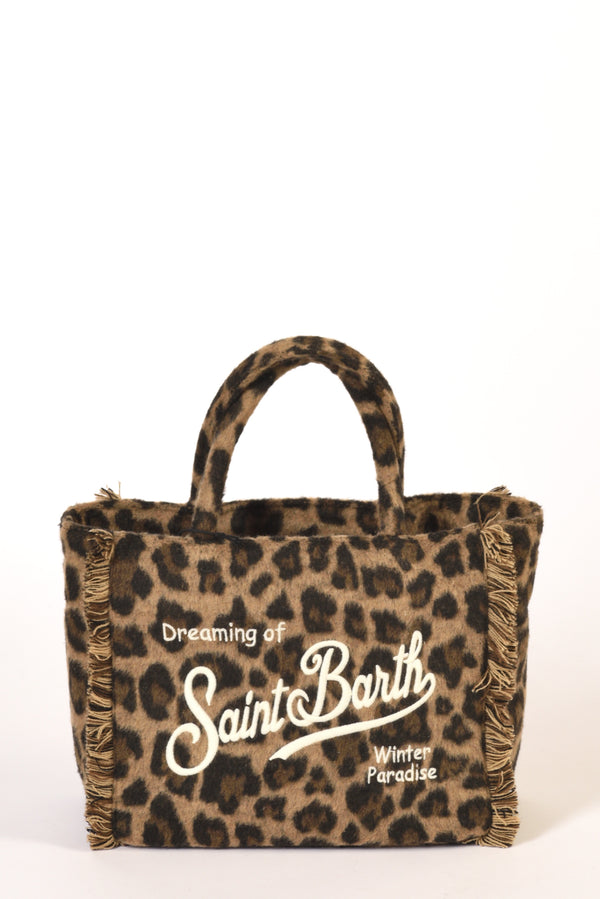 Mc2 Saint Barth Borsa Colette Marrone/beige Donna