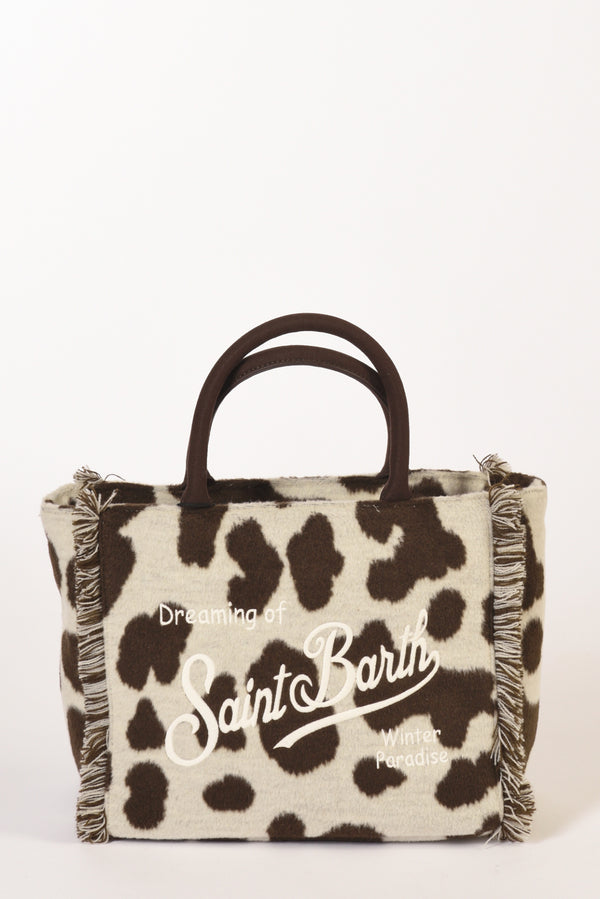 Mc2 Saint Barth Borsa Colette Bianco/marrone Donna