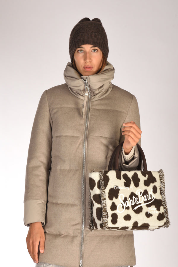 Mc2 Saint Barth Borsa Colette Bianco/marrone Donna-2