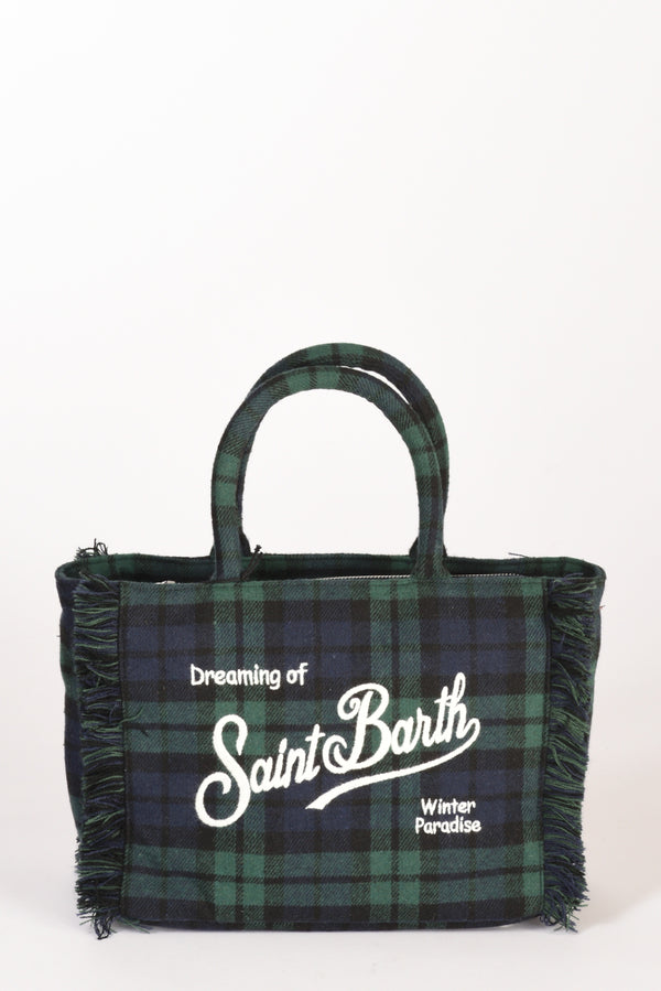 Mc2 Saint Barth Borsa Colette Verde/blu Donna