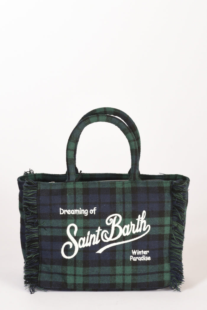 Mc2 Saint Barth Borsa Colette Verde/blu Donna - 1