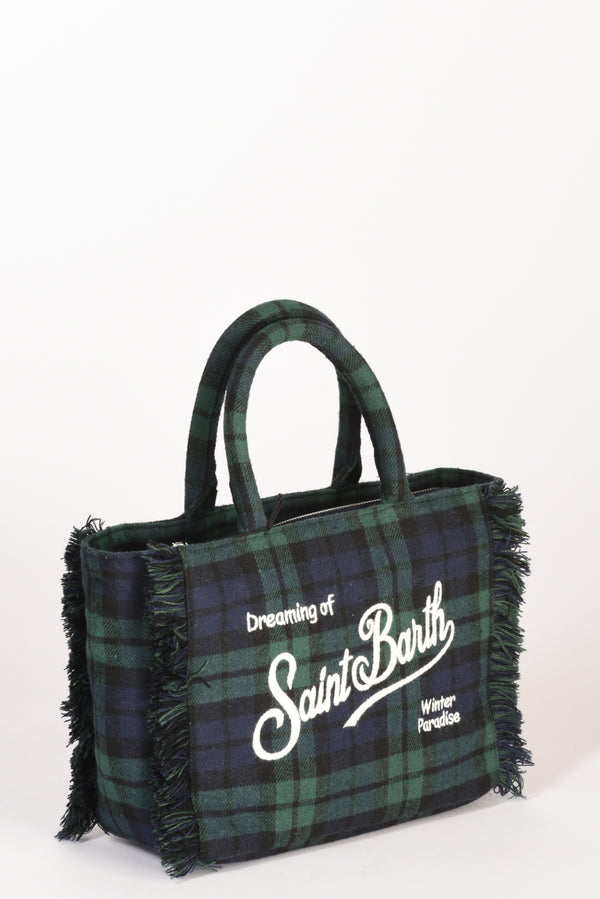 Mc2 Saint Barth Borsa Colette Verde/blu Donna-2