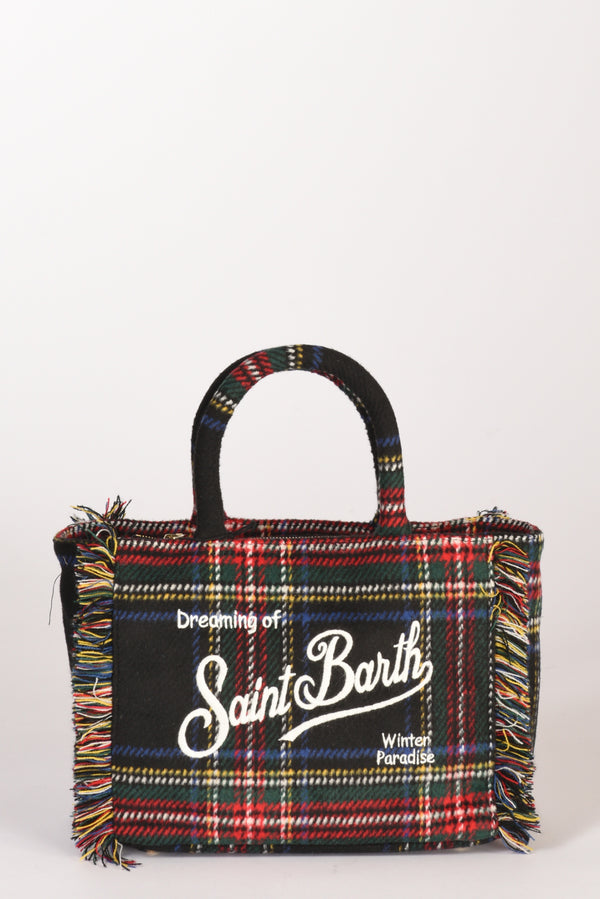 Mc2 Saint Barth Borsa Colette Blu/multicolor Donna