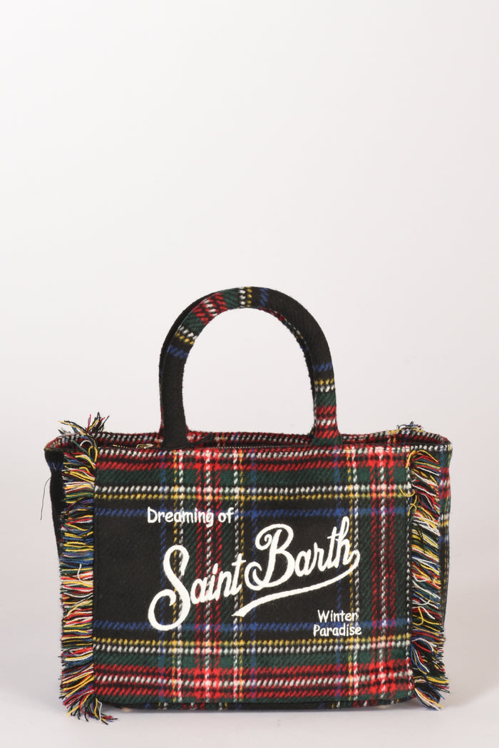 Mc2 Saint Barth Borsa Colette Blu/multicolor Donna - 1