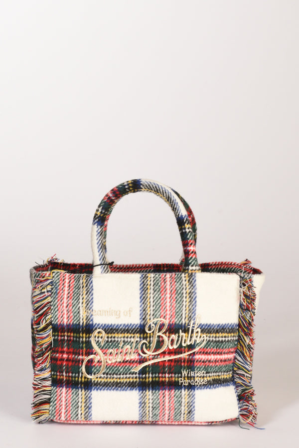 Mc2 Saint Barth Borsa Colette Bianco/multicolor Donna