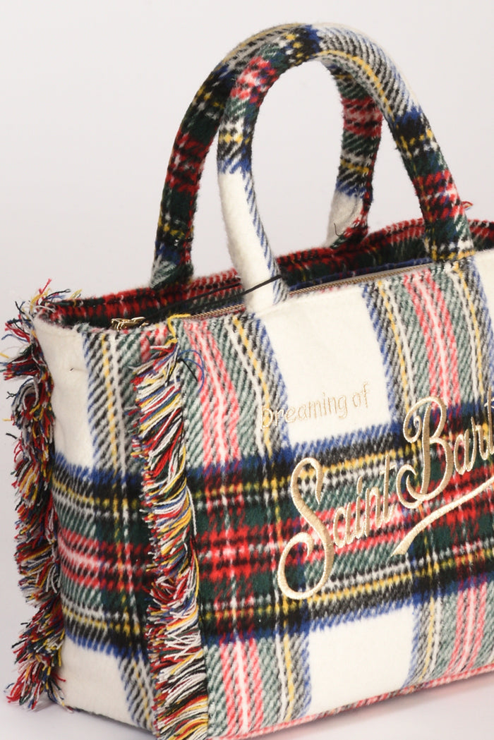 Mc2 Saint Barth Borsa Colette Bianco/multicolor Donna - 3