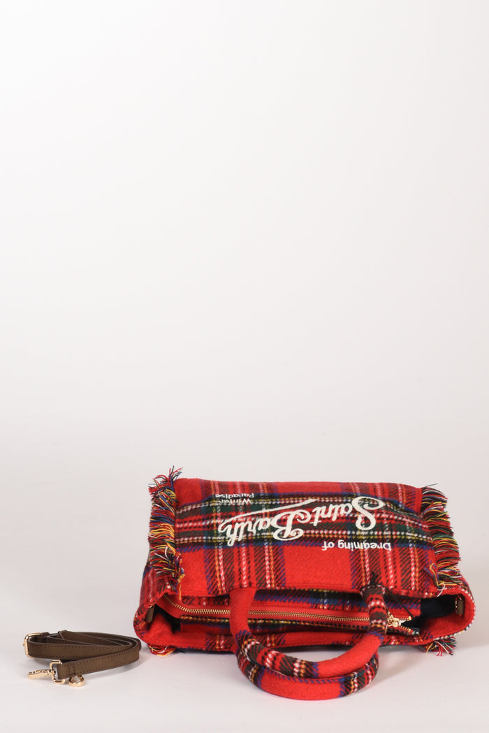 Mc2 Saint Barth Borsa Colette Rosso/muticolor Donna - 5