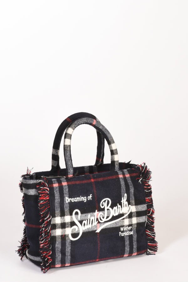 Mc2 Saint Barth Borsa Colette Blu/bianco Donna-2