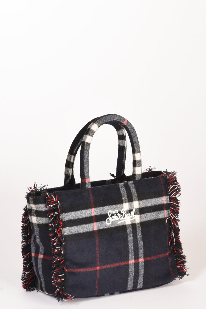 Mc2 Saint Barth Borsa Colette Blu/bianco Donna - 4