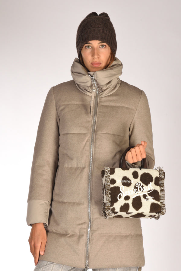 Mc2 Saint Barth Borsa Vanity Mini Bianco/marrone Donna-2