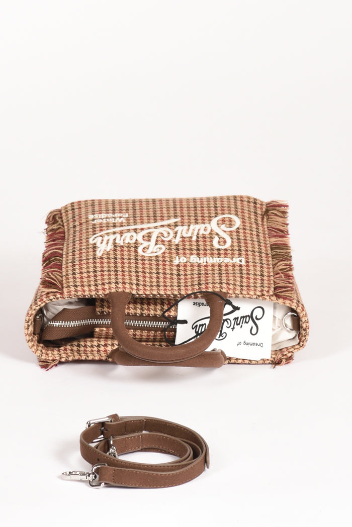 Mc2 Saint Barth Borsa Vanity Mini Beige/multicolor Donna - 5