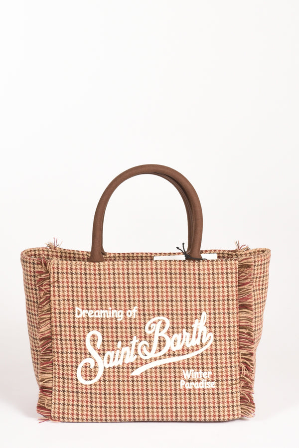 Mc2 Saint Barth Borsa Colette Beige/multicolor Donna