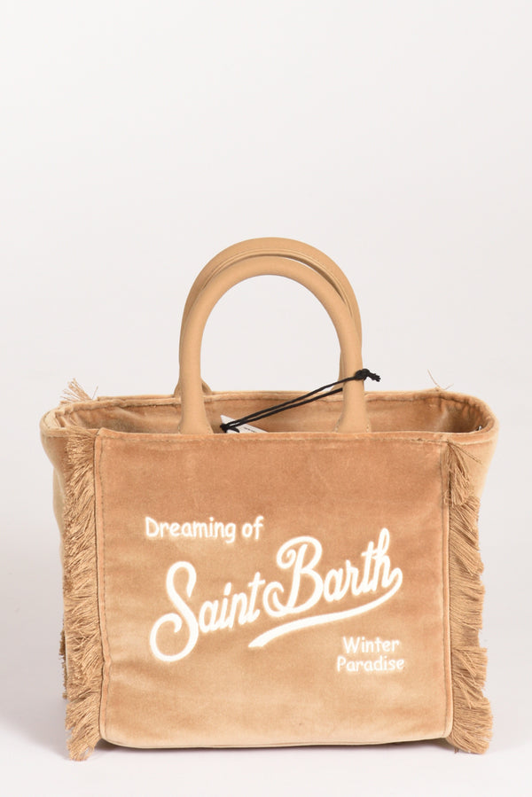 Mc2 Saint Barth Borsa Vanity Mini Beige Donna