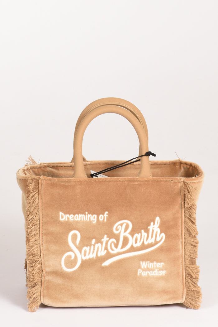 Mc2 Saint Barth Borsa Vanity Mini Beige Donna - 1