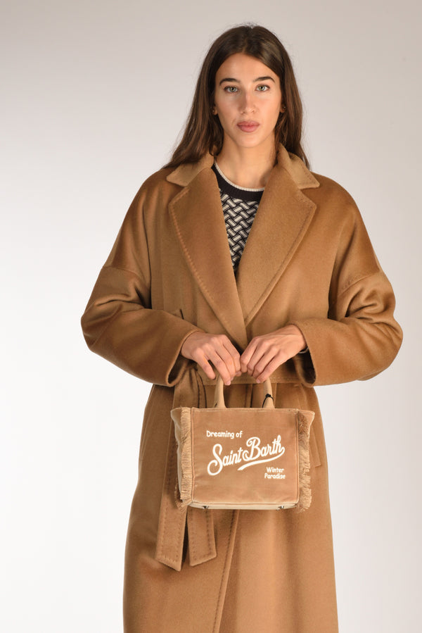 Mc2 Saint Barth Borsa Vanity Mini Beige Donna-2