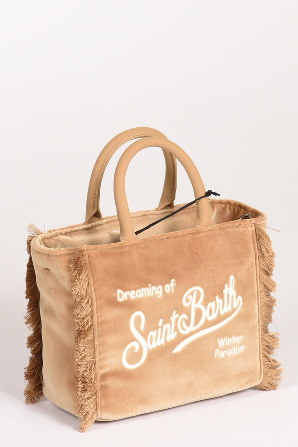Mc2 Saint Barth Borsa Vanity Mini Beige Donna-2