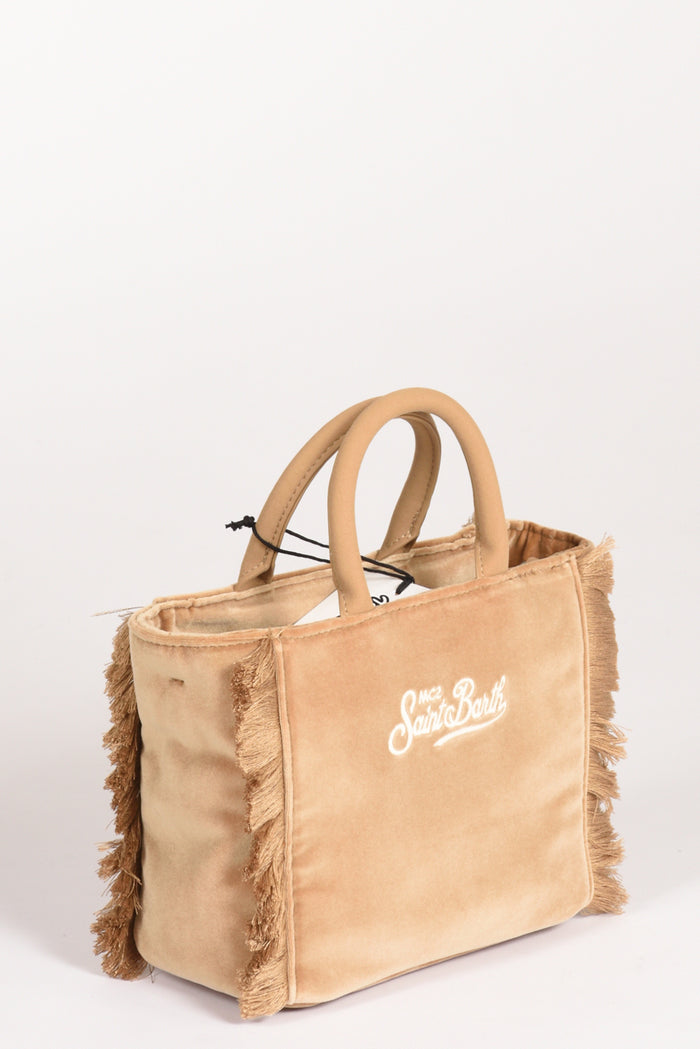Mc2 Saint Barth Borsa Vanity Mini Beige Donna - 4