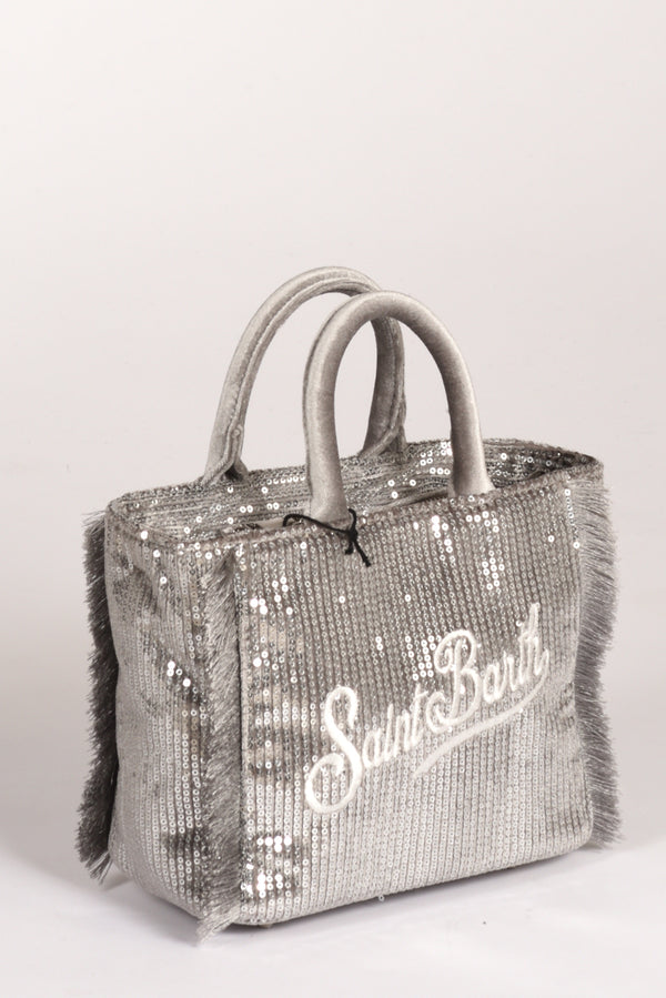 Mc2 Saint Barth Borsa Vanity Mini Grigio Donna-2
