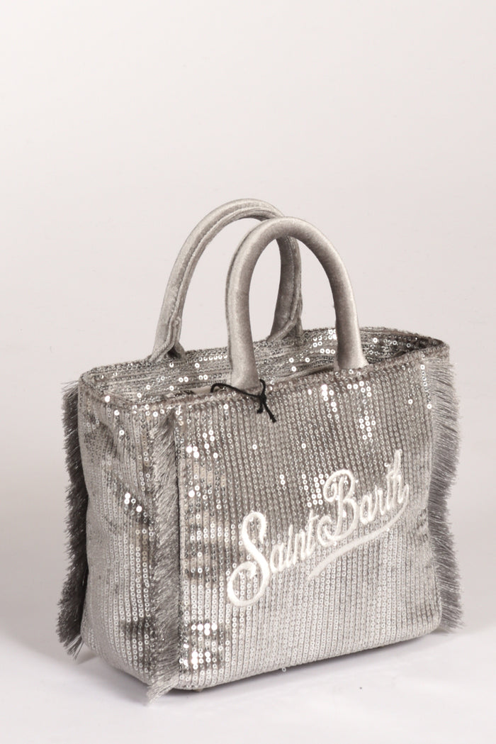 Mc2 Saint Barth Borsa Vanity Mini Grigio Donna - 3