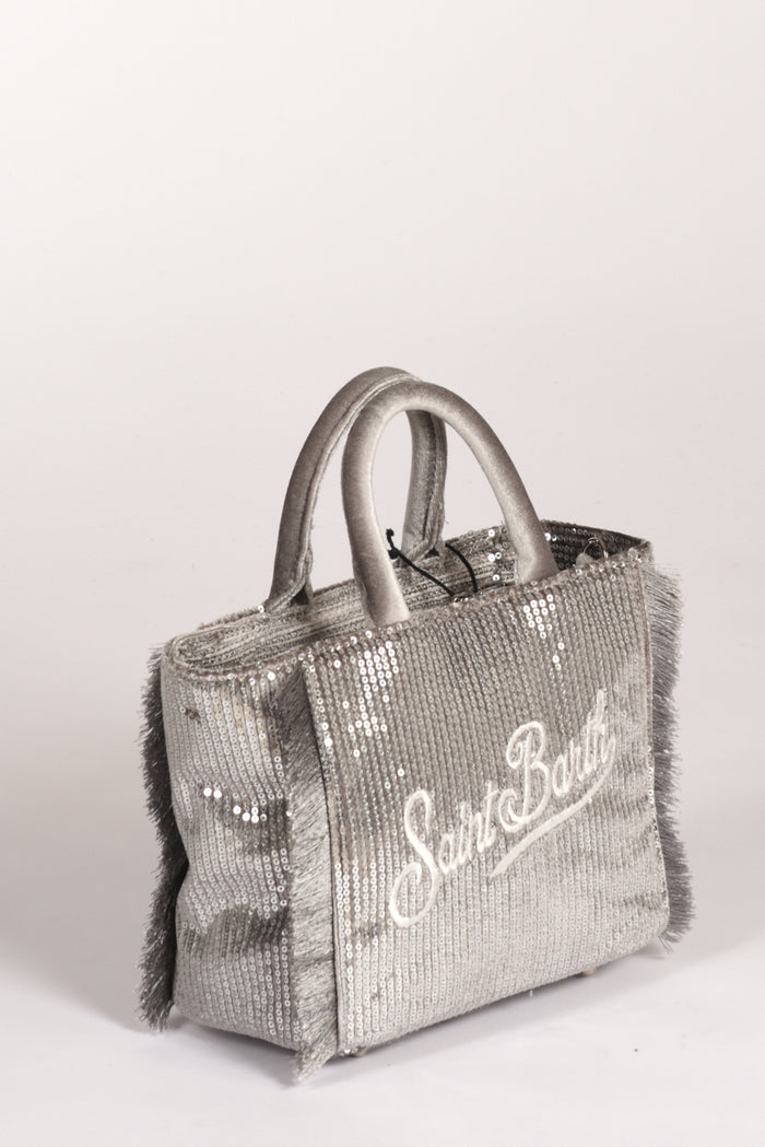 Mc2 Saint Barth Borsa Vanity Mini Grigio Donna - 4