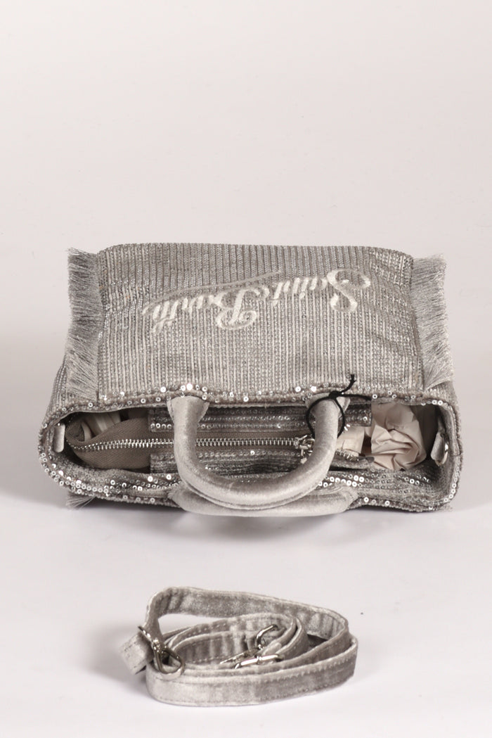 Mc2 Saint Barth Borsa Vanity Mini Grigio Donna - 5