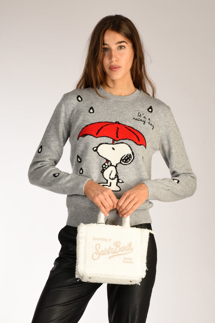 Mc2 Saint Barth Borsa Vanity Mini Bianco Donna - 2