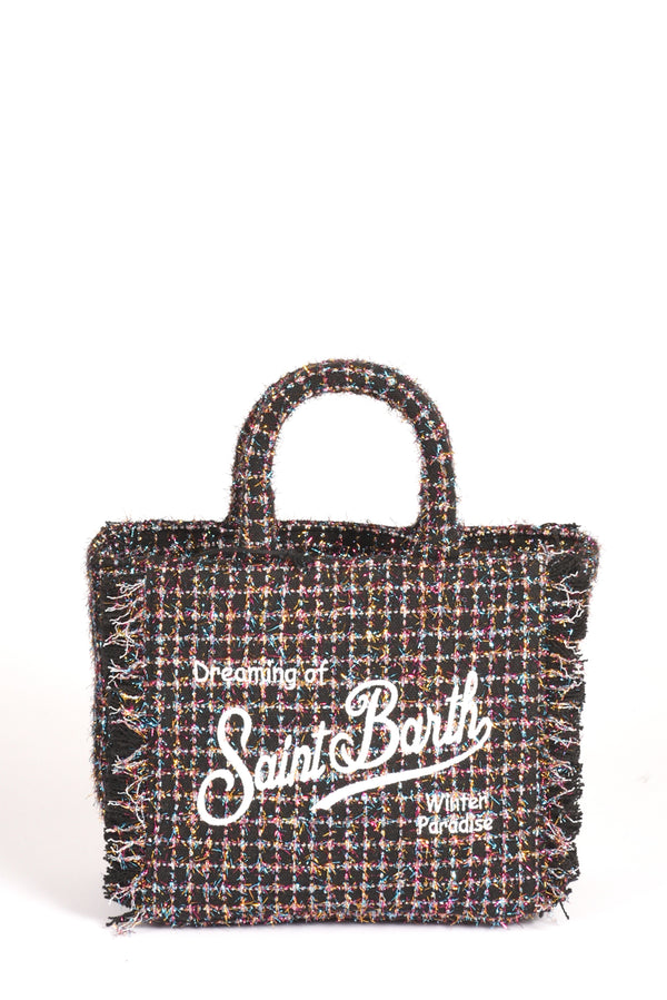 Mc2 Saint Barth Borsa Vanity Mini Nero/multicolor Donna