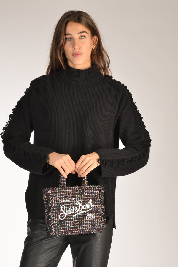 Mc2 Saint Barth Borsa Vanity Mini Nero/multicolor Donna-2