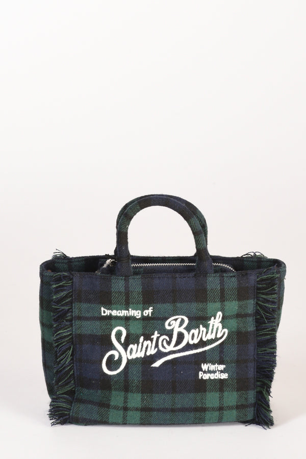 Mc2 Saint Barth Borsa Vanity Mini Verde/blu Donna