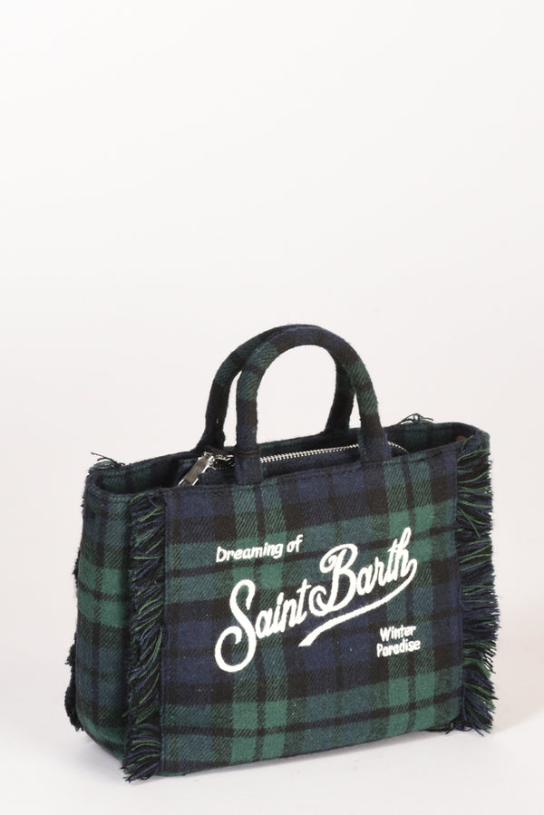 Mc2 Saint Barth Borsa Vanity Mini Verde/blu Donna-2
