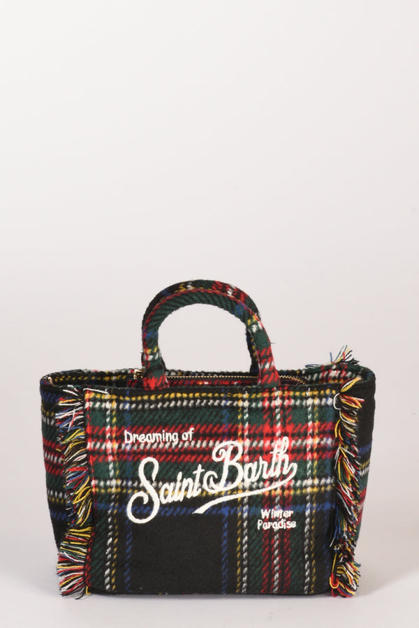Mc2 Saint Barth Borsa Vanity Mini Blu/multicolor Donna