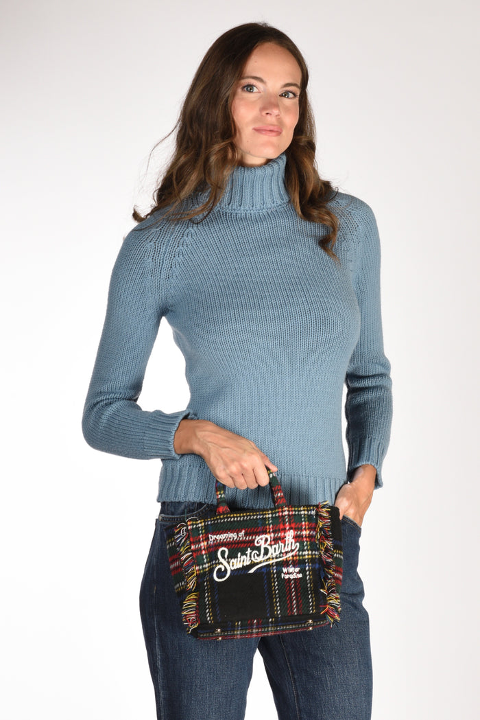 Mc2 Saint Barth Borsa Vanity Mini Blu/multicolor Donna - 2