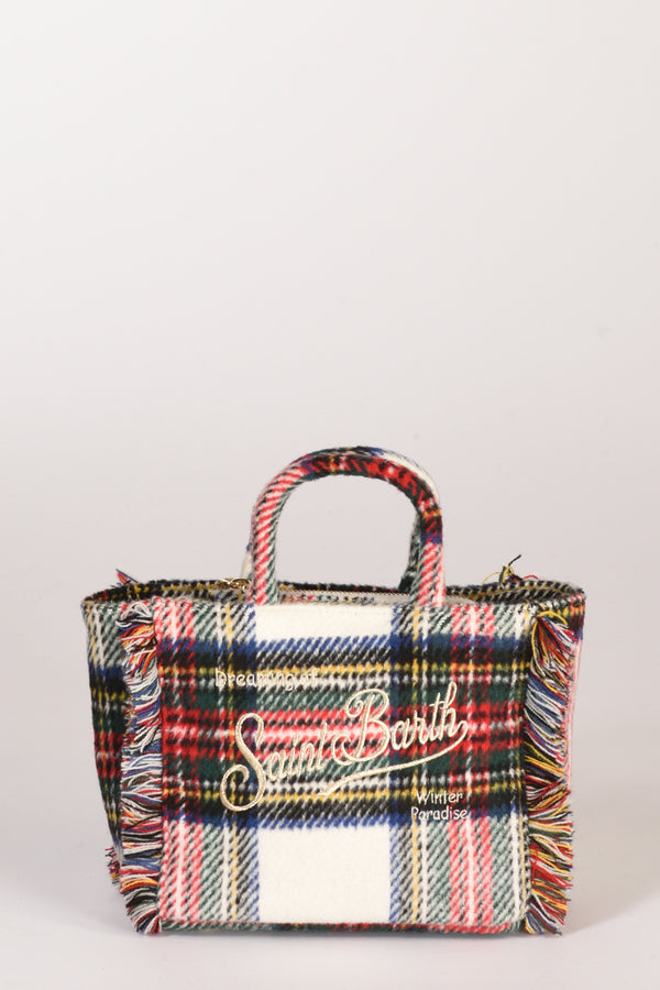 Mc2 Saint Barth Borsa Vanity Mini Bianco/multicolor Donna