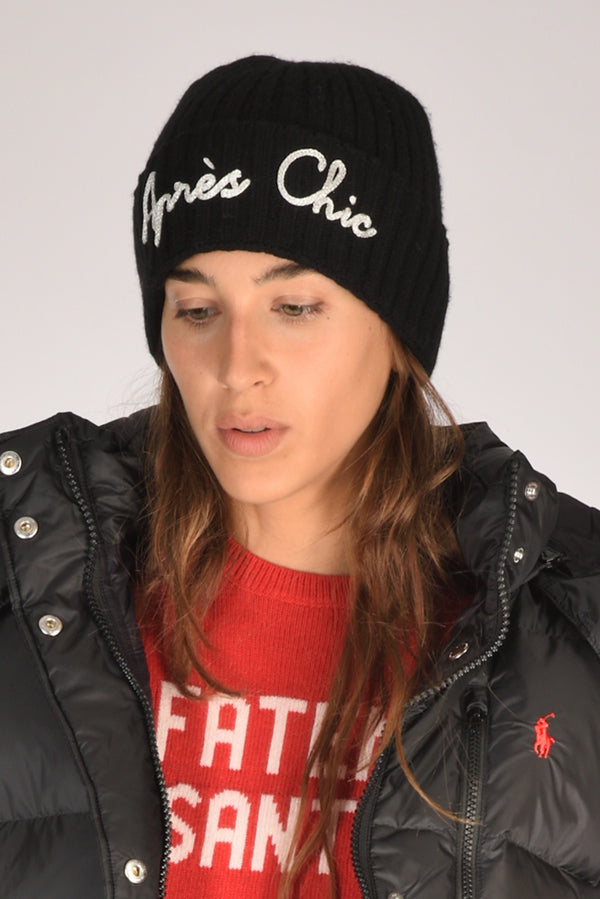 Mc2 Saint Barth Cappello Wengen Nero Donna