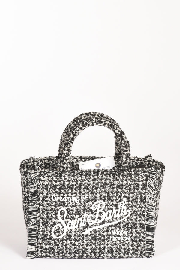 Mc2 Saint Barth Borsa Colette Bianco/nero Donna