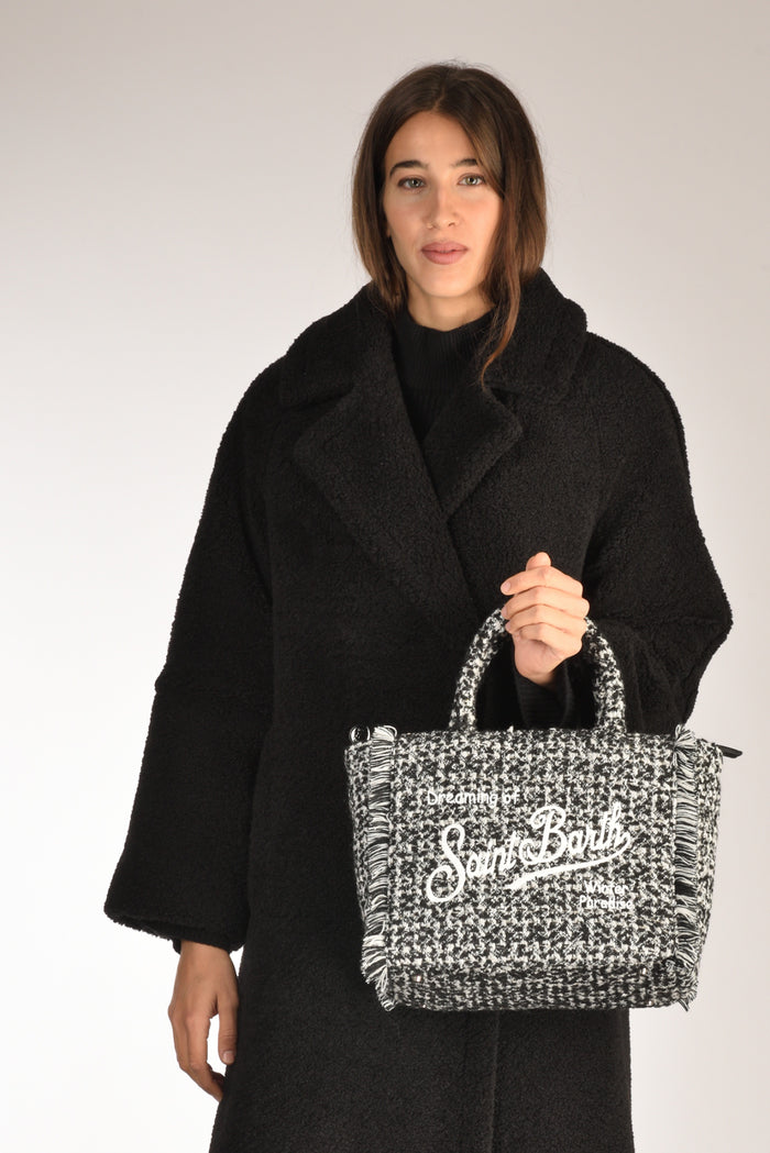 Mc2 Saint Barth Borsa Colette Bianco/nero Donna - 2