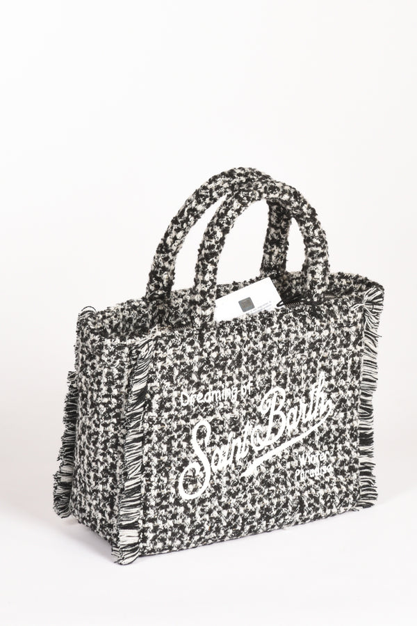 Mc2 Saint Barth Borsa Colette Bianco/nero Donna-2