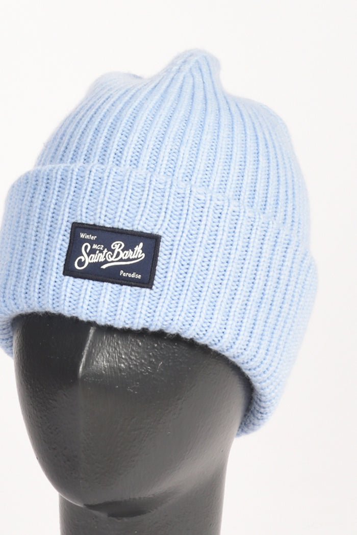 Mc2 Saint Barth Cappello Berry Azzurro Donna - 3