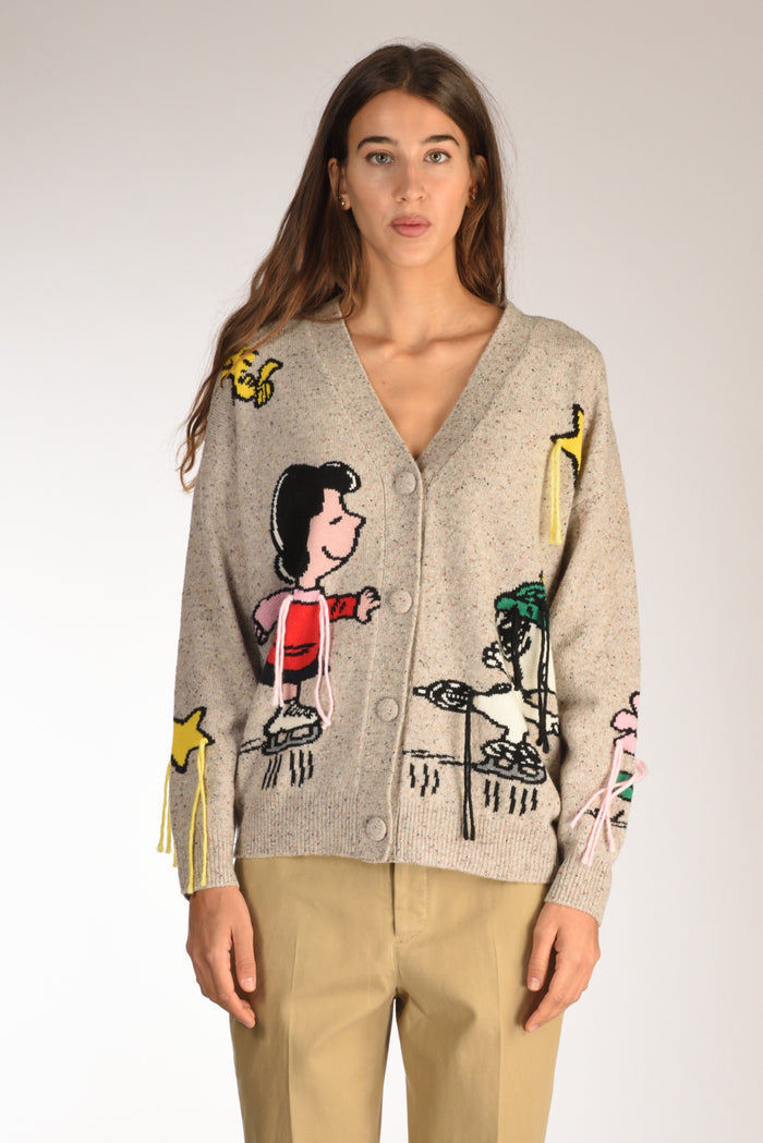 Mc2 Saint Barth Maglia Sasi Beige/multicolor Donna - 2