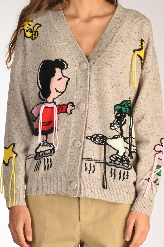 Mc2 Saint Barth Maglia Sasi Beige/multicolor Donna - 3