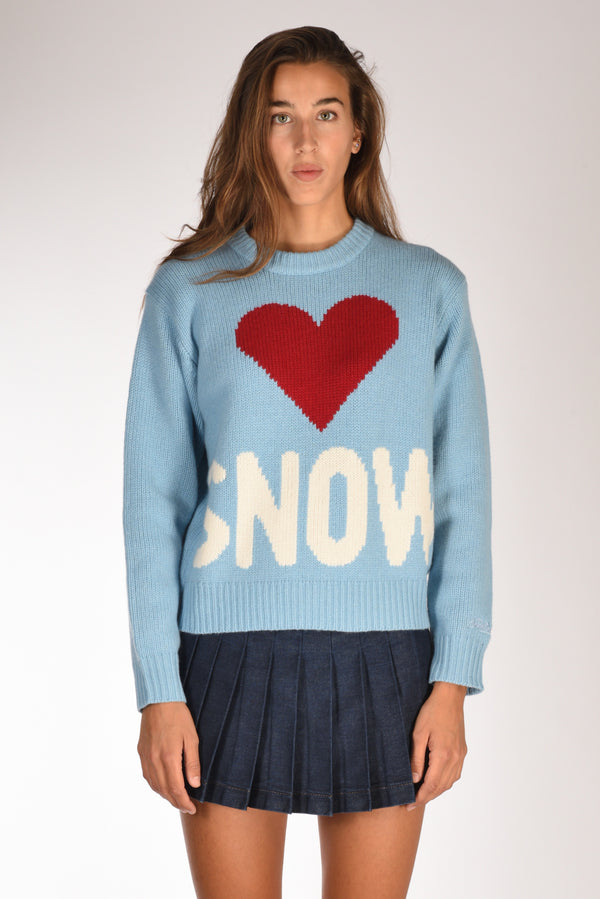 Mc2 Saint Barth Maglia Kyla Azzurro Donna-2