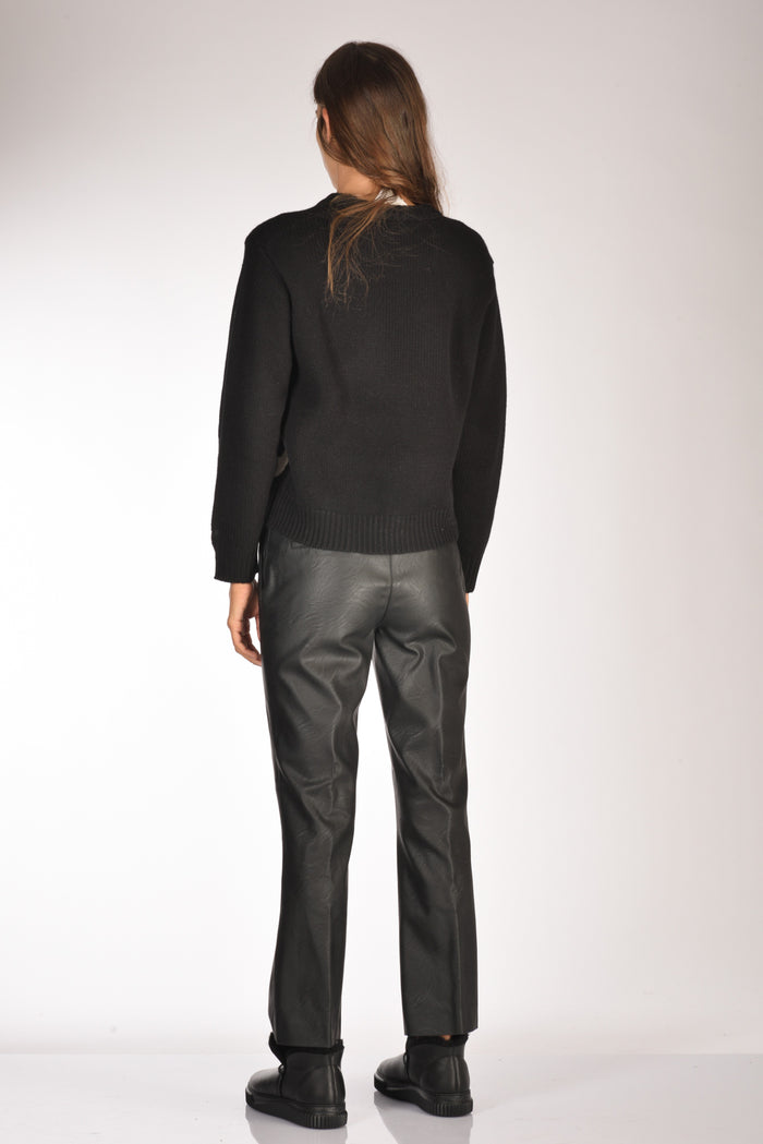 Mc2 Saint Barth Maglia Kyla Nero/rosa/bianco Donna - 5