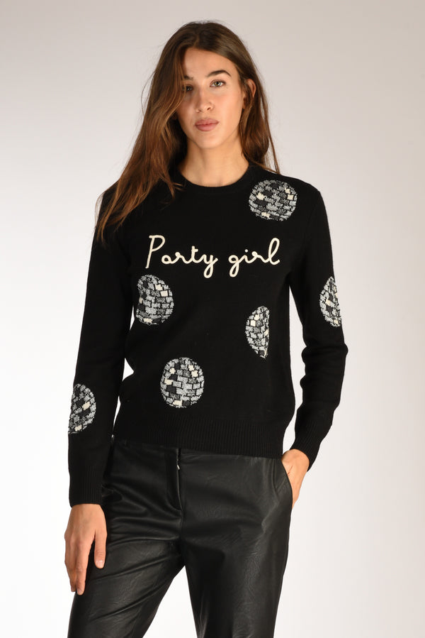 Mc2 Saint Barth Maglia New Queen Nero/multicolor Donna