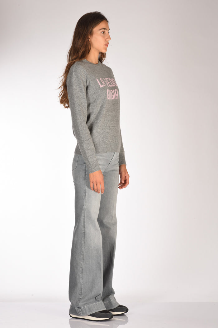 Mc2 Saint Barth Maglia New Queen Grigio/rosa Donna - 4