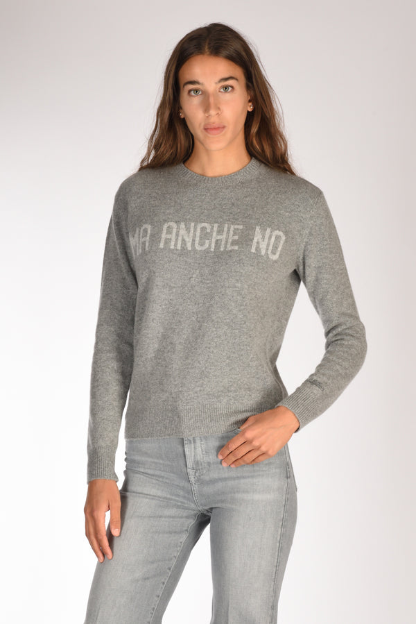 Mc2 Saint Barth Maglia New Queen Grigio Chiaro/grigio Scuro Donna