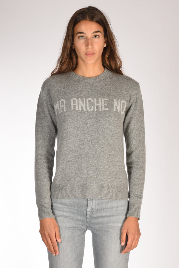 Mc2 Saint Barth Maglia New Queen Grigio Chiaro/grigio Scuro Donna-2