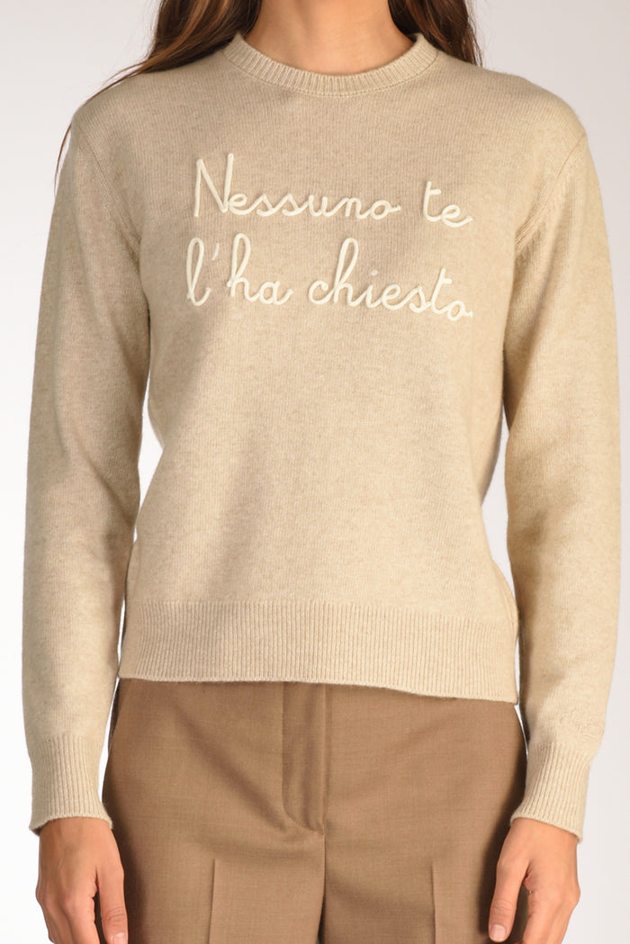 Mc2 Saint Barth Maglia New Queen Beige/bianco Donna - 3