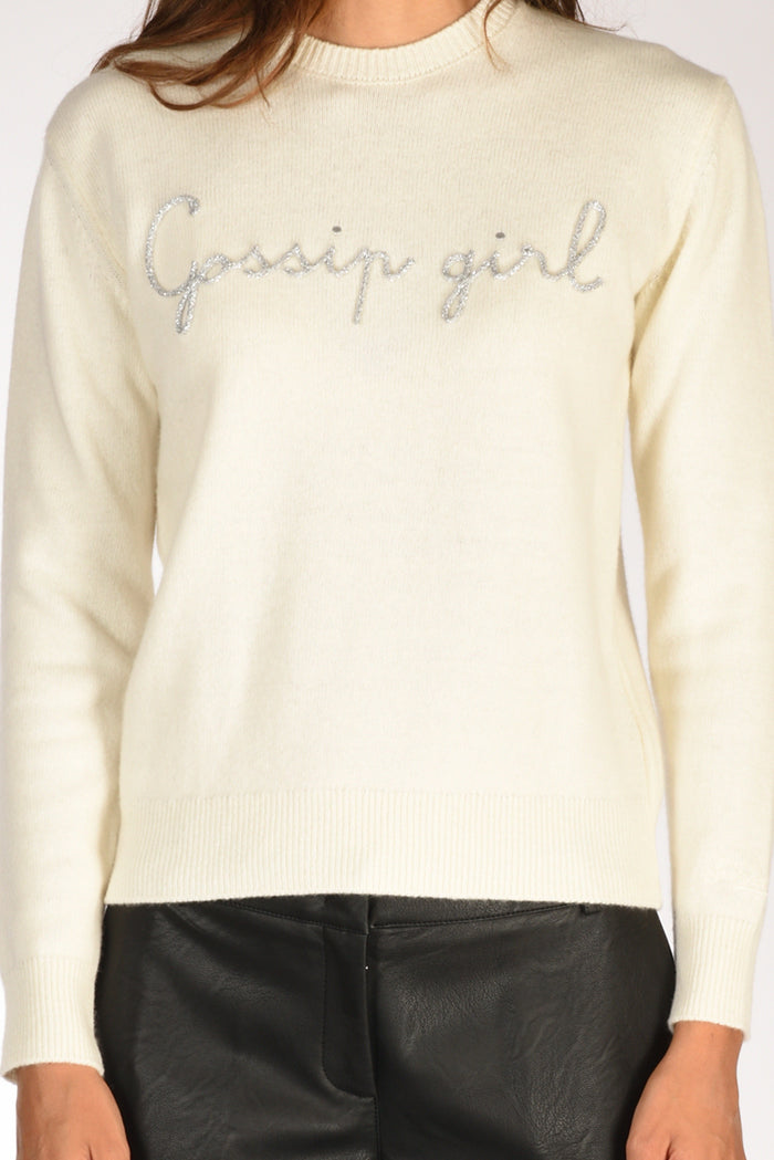 Mc2 Saint Barth Maglia New Queen Bianco/argento Donna - 3
